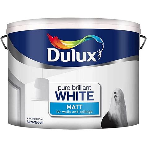 10 litre dulux white emulsion.